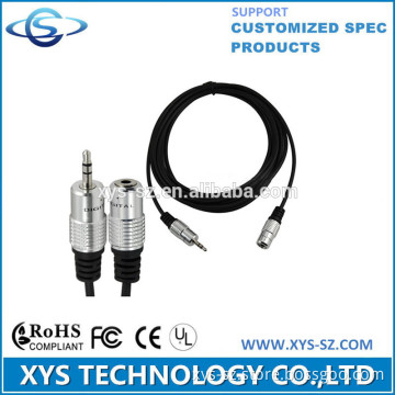 3.5mm male to female audio cable